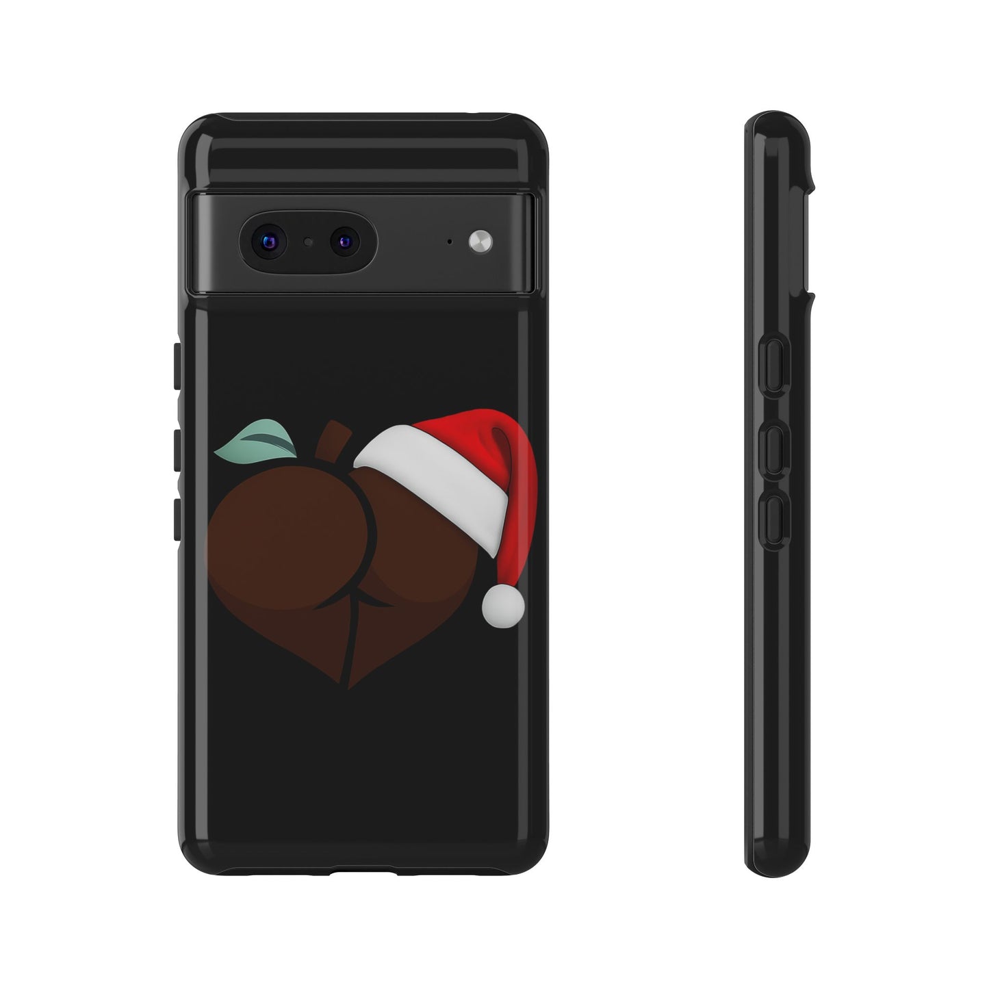 Christmas BBL Phone Case (Chocolate)