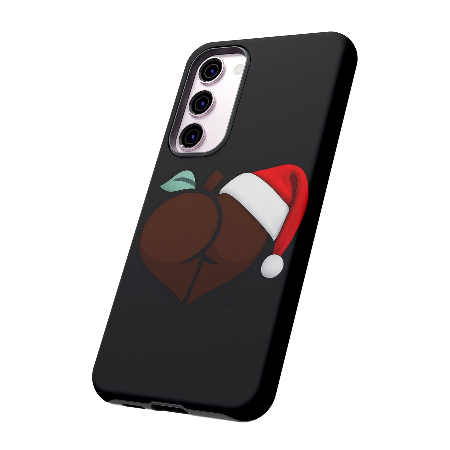Christmas BBL Phone Case (Chocolate)