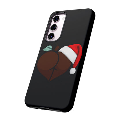 Christmas BBL Phone Case (Chocolate)