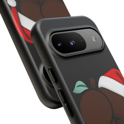 Christmas BBL Phone Case (Chocolate)