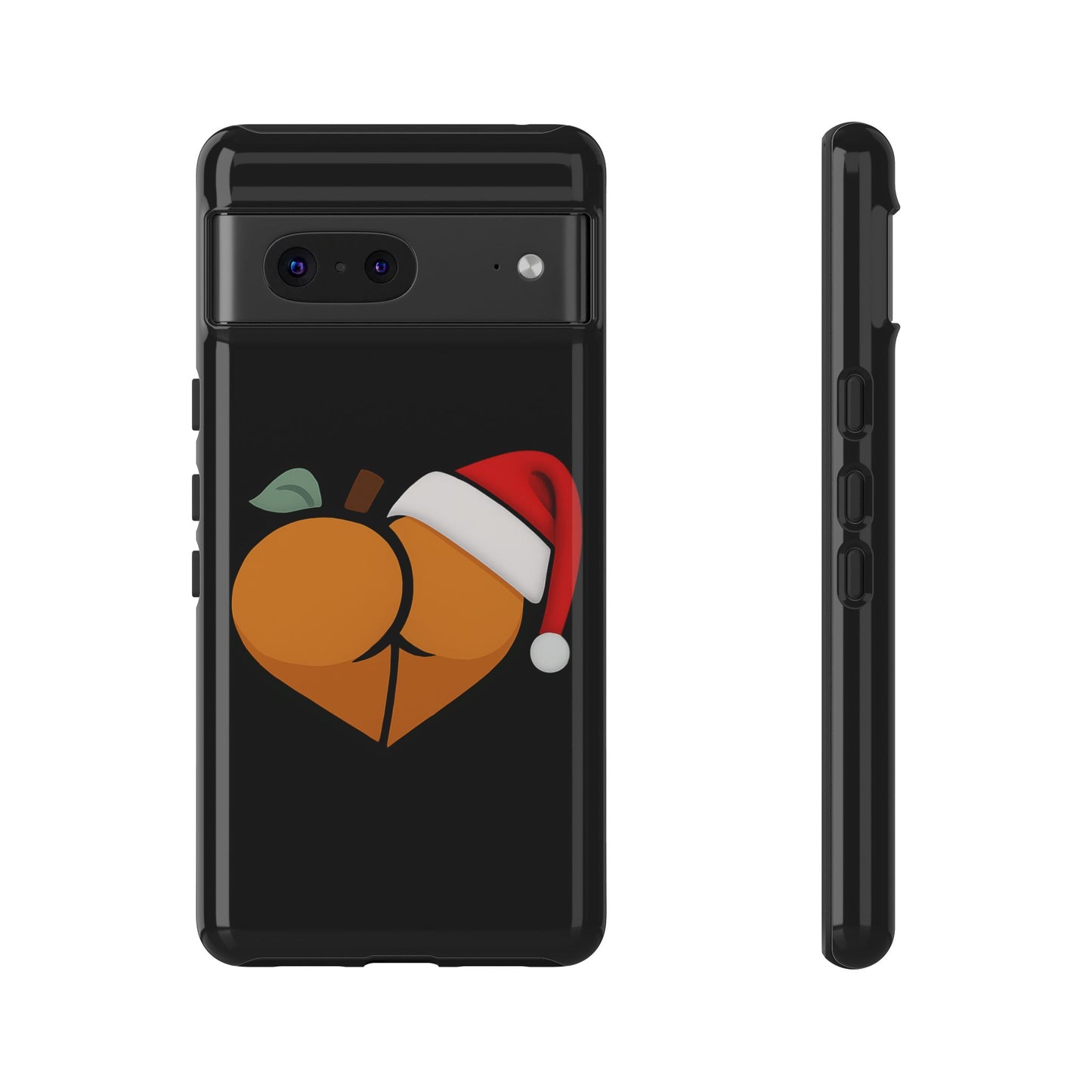 Christmas BBL Phone Case (Caramel)