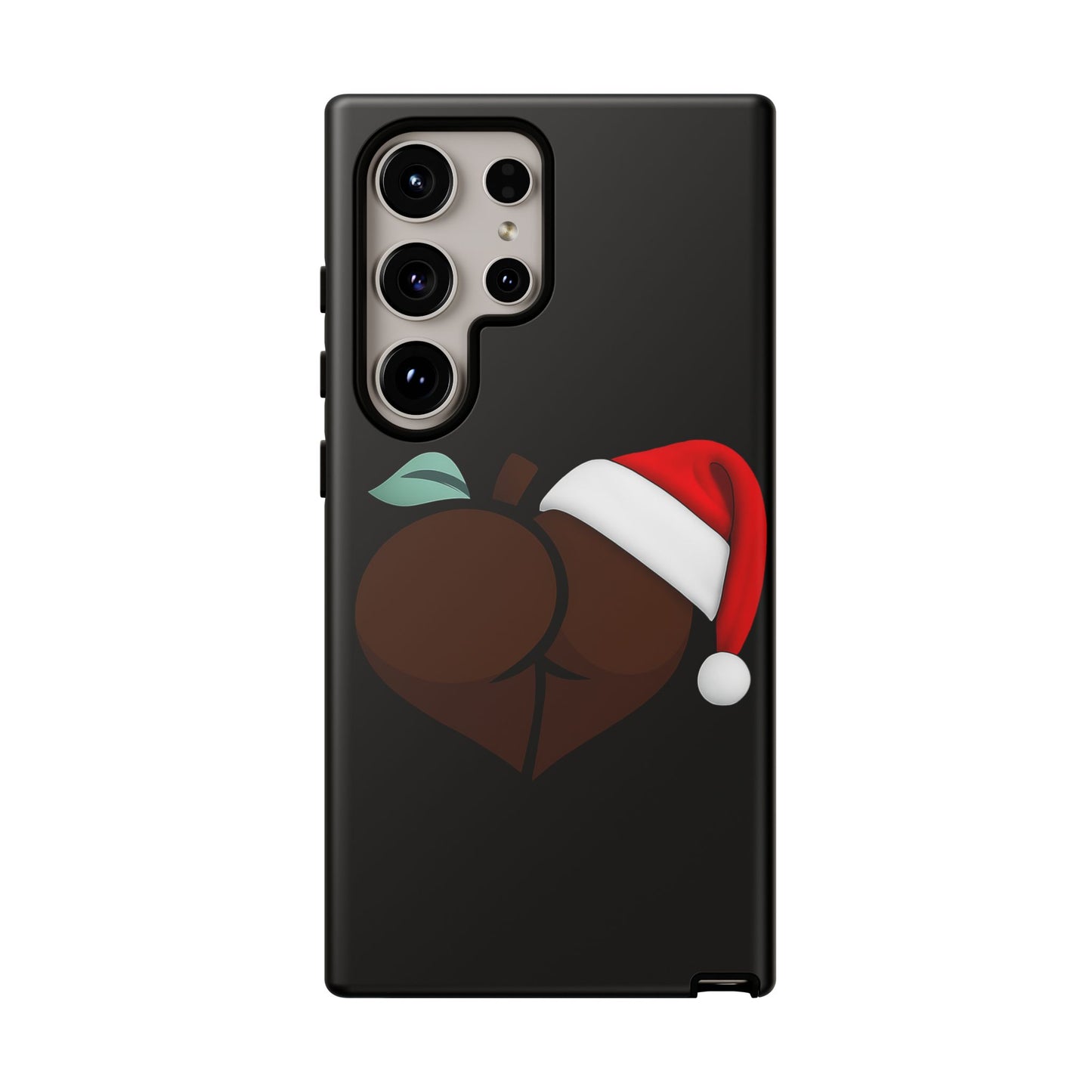 Christmas BBL Phone Case (Chocolate)