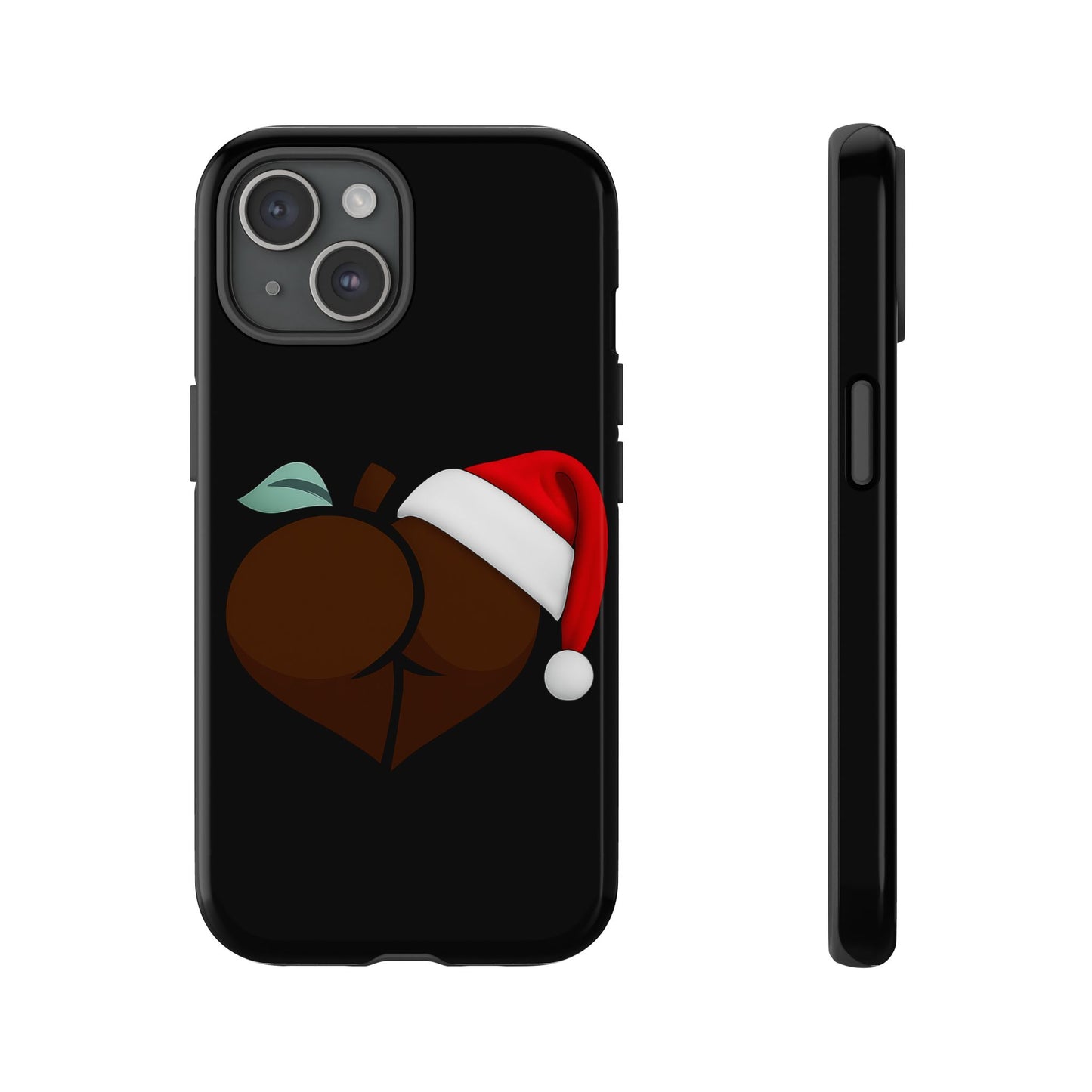 Christmas BBL Phone Case (Chocolate)