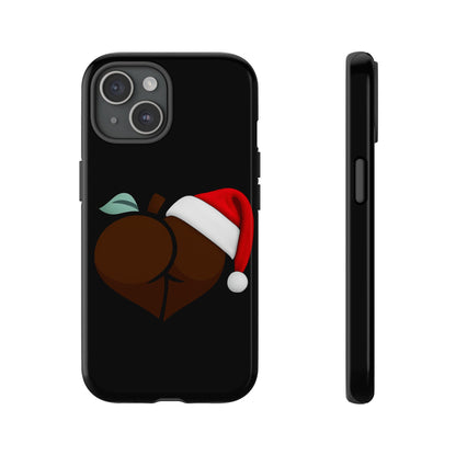 Christmas BBL Phone Case (Chocolate)