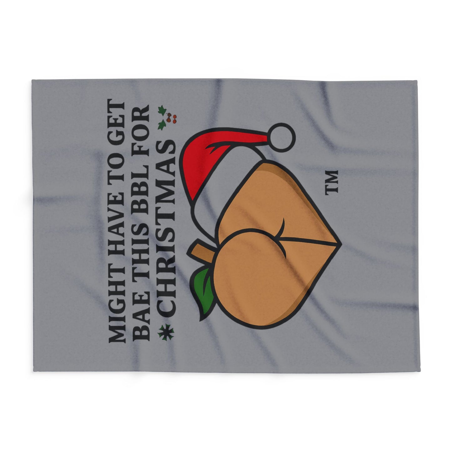 Might Have to Get Bae This BBL for Christmas Arctic Fleece Blanket