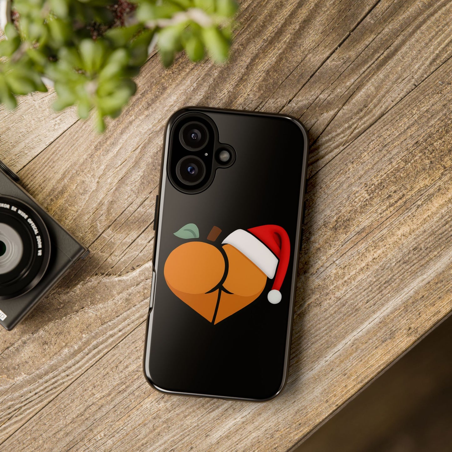 Christmas BBL Phone Case (Caramel)