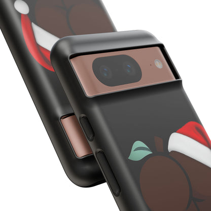 Christmas BBL Phone Case (Chocolate)
