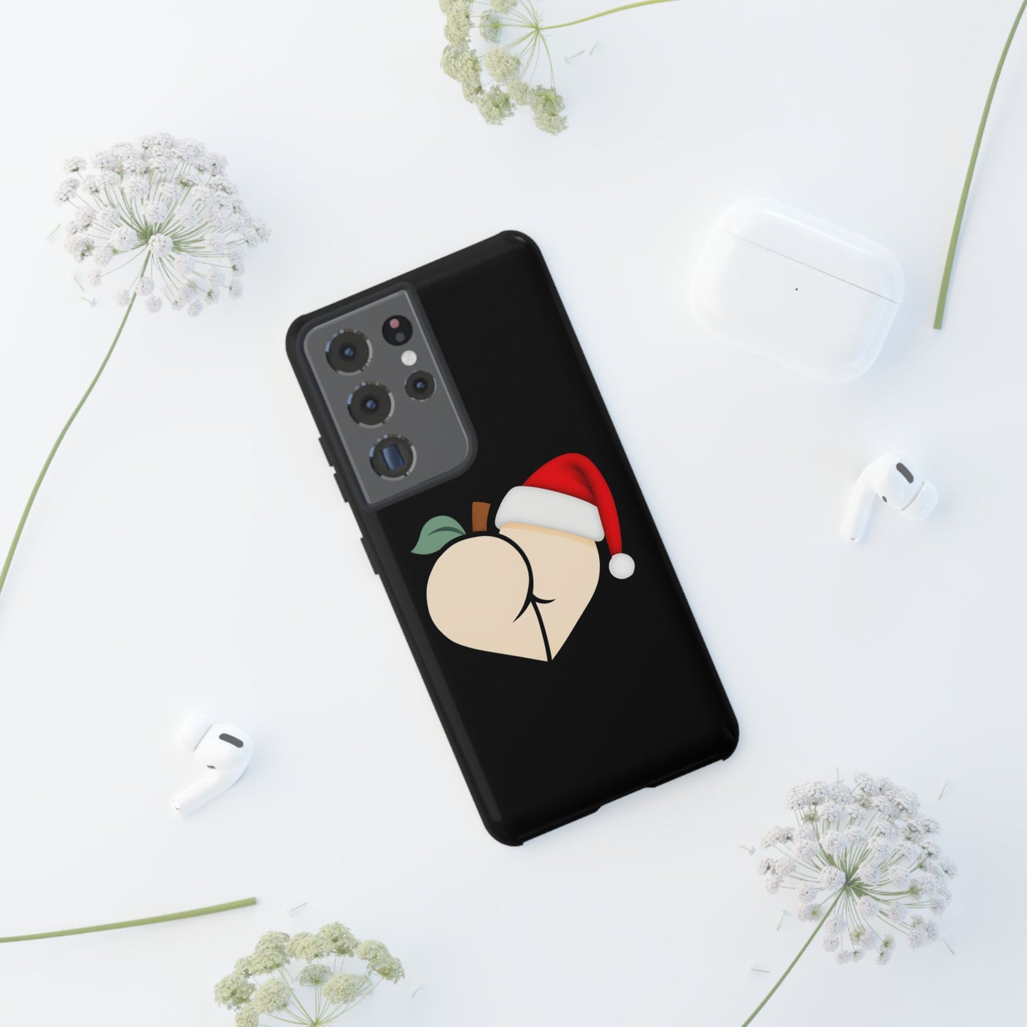 Christmas BBL Phone Case (Vanilla)