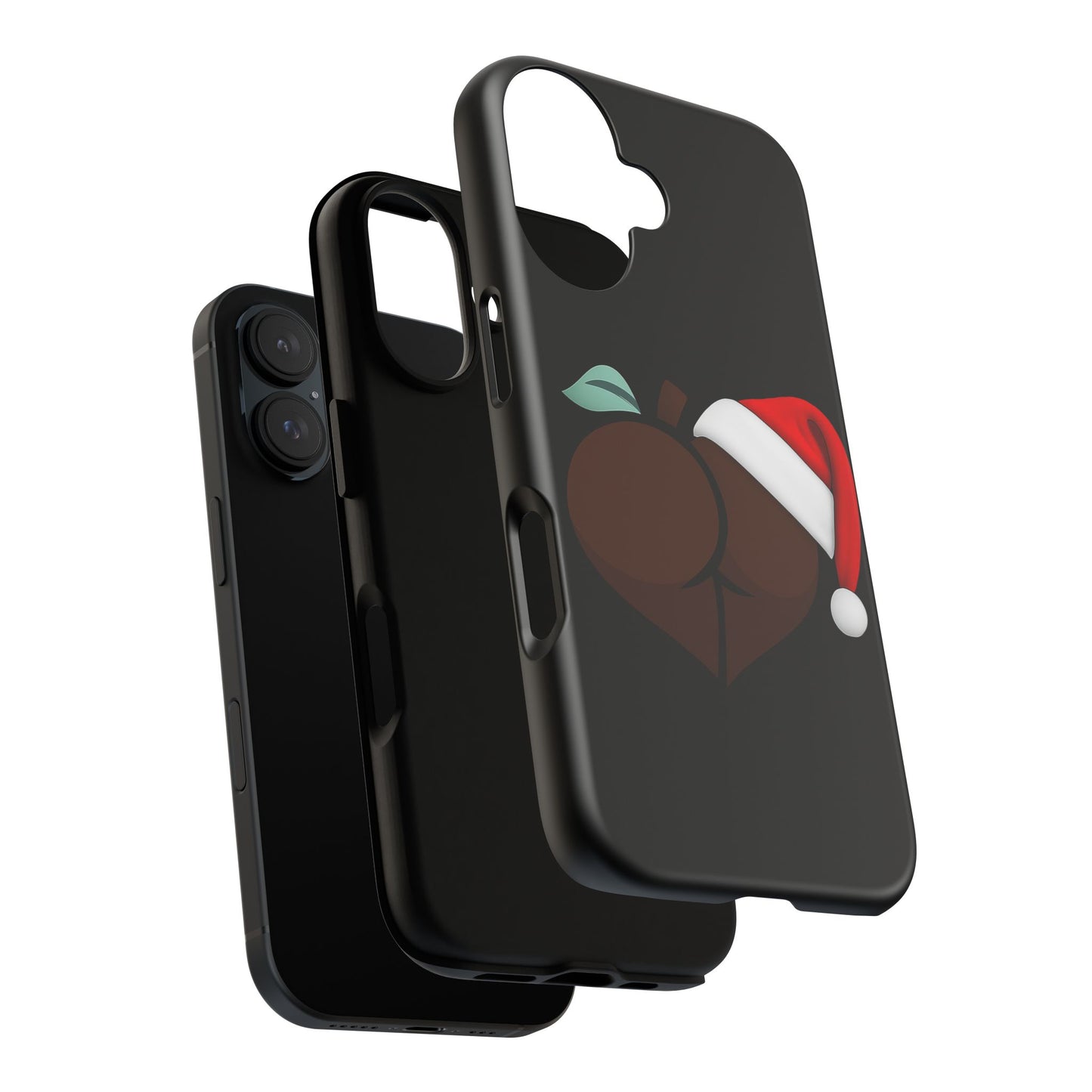 Christmas BBL Phone Case (Chocolate)