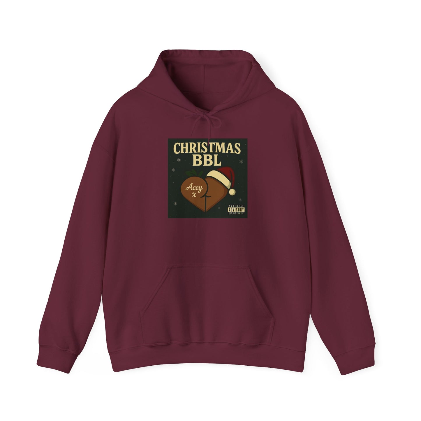 Christmas BBL -Cover Art Hoodie