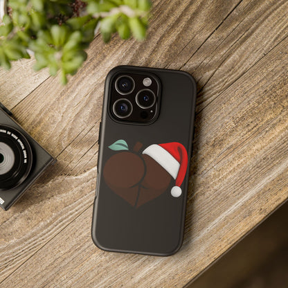 Christmas BBL Phone Case (Chocolate)