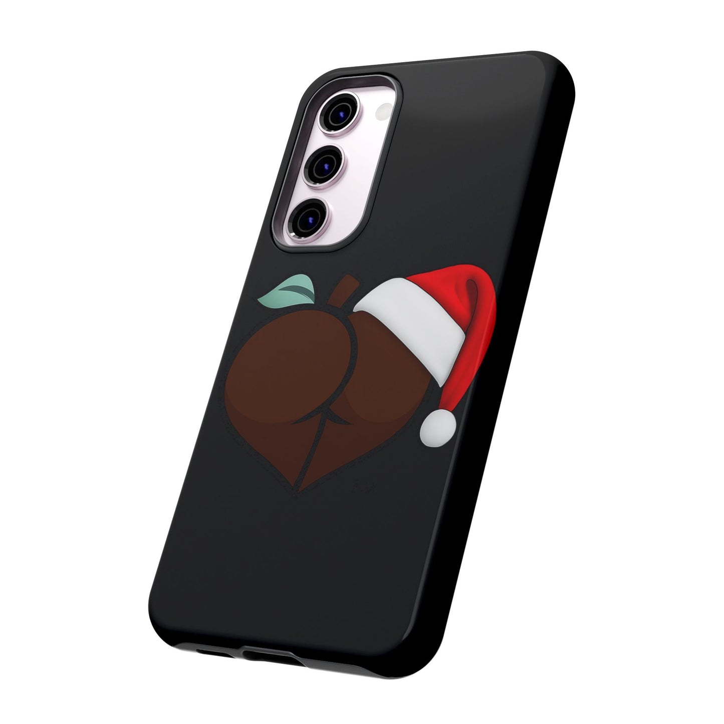 Christmas BBL Phone Case (Chocolate)