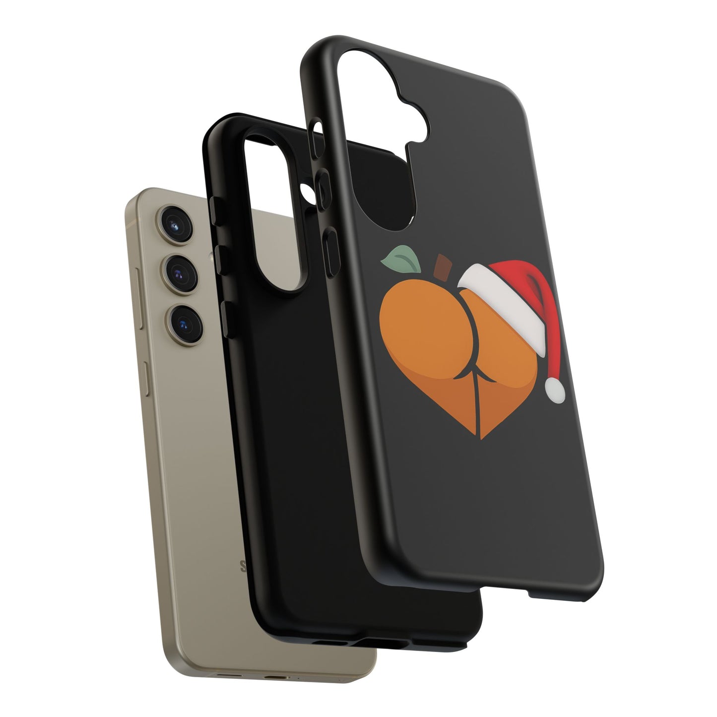 Christmas BBL Phone Case (Caramel)