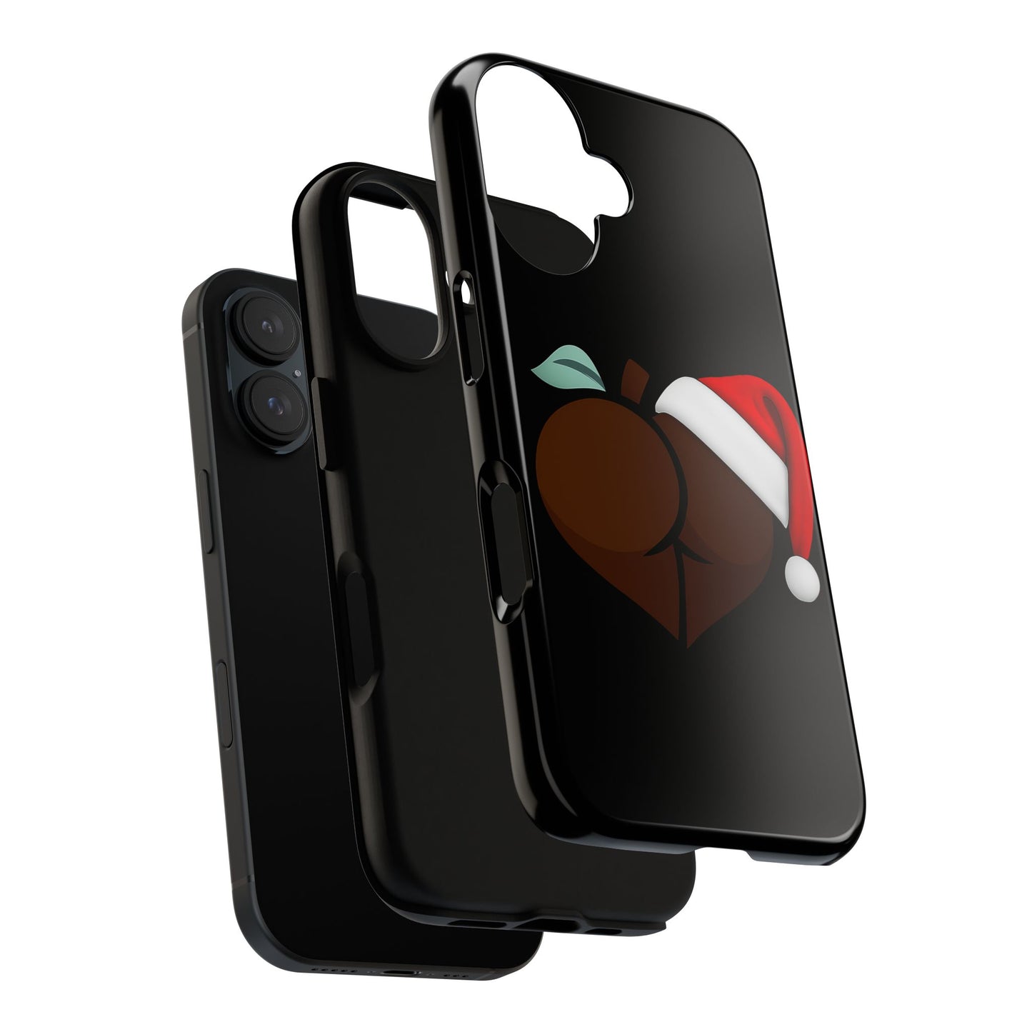 Christmas BBL Phone Case (Chocolate)
