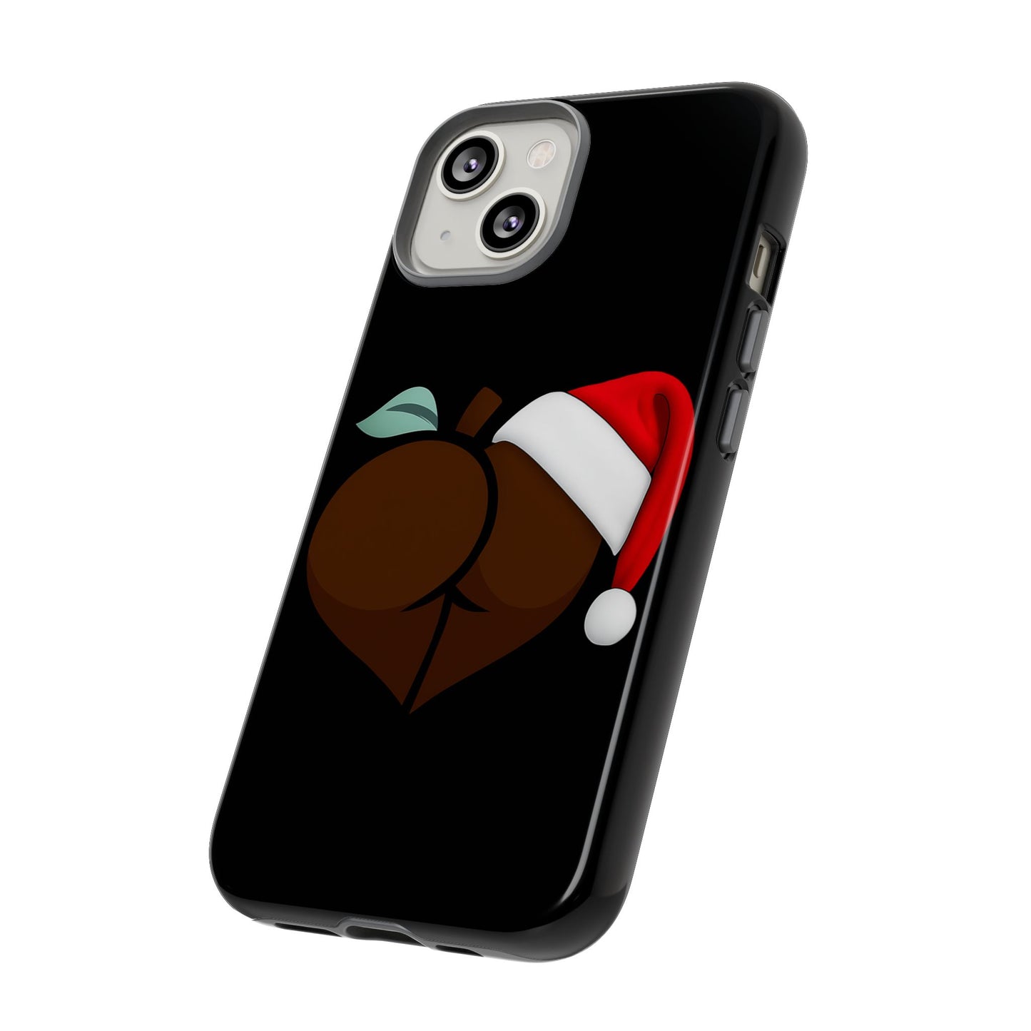 Christmas BBL Phone Case (Chocolate)