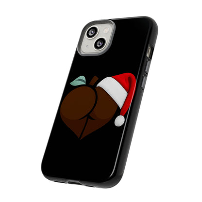 Christmas BBL Phone Case (Chocolate)