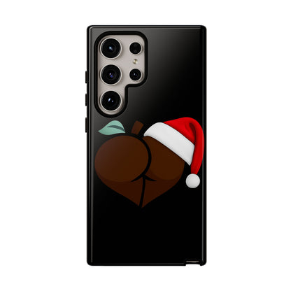 Christmas BBL Phone Case (Chocolate)
