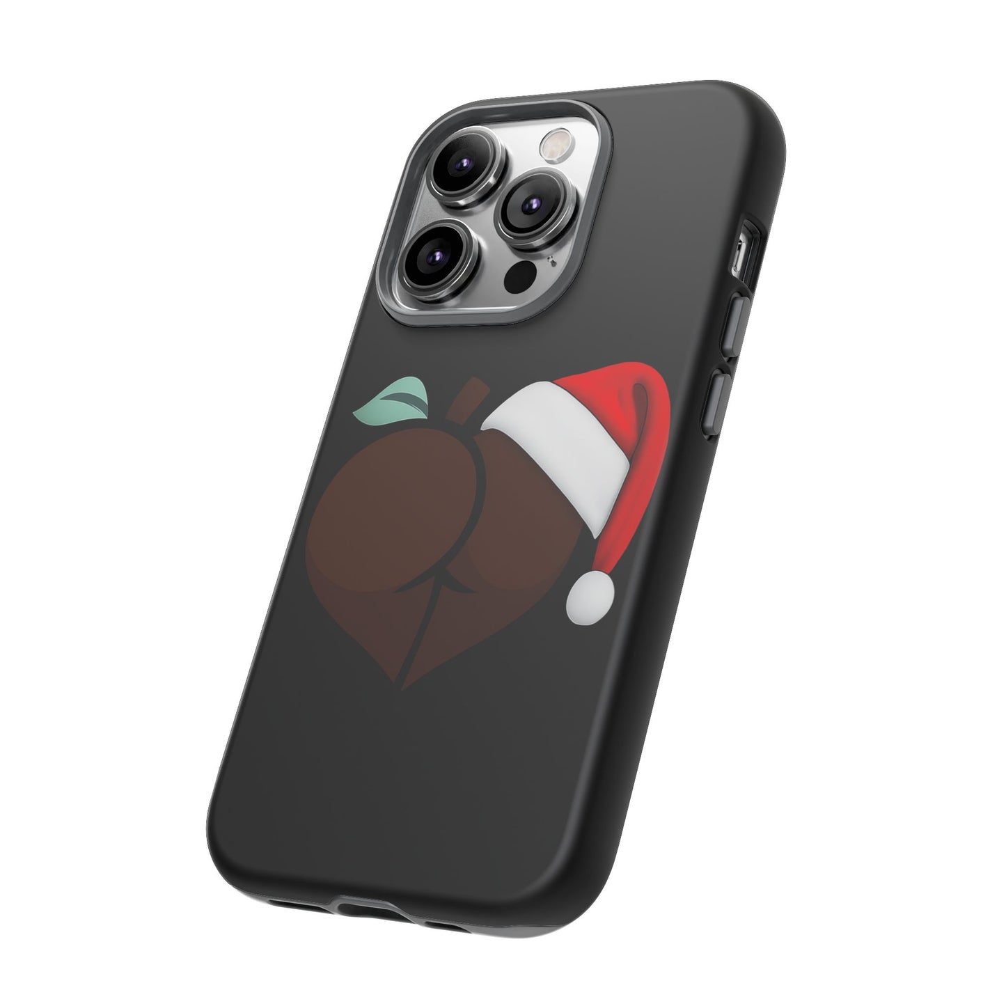 Christmas BBL Phone Case (Chocolate)