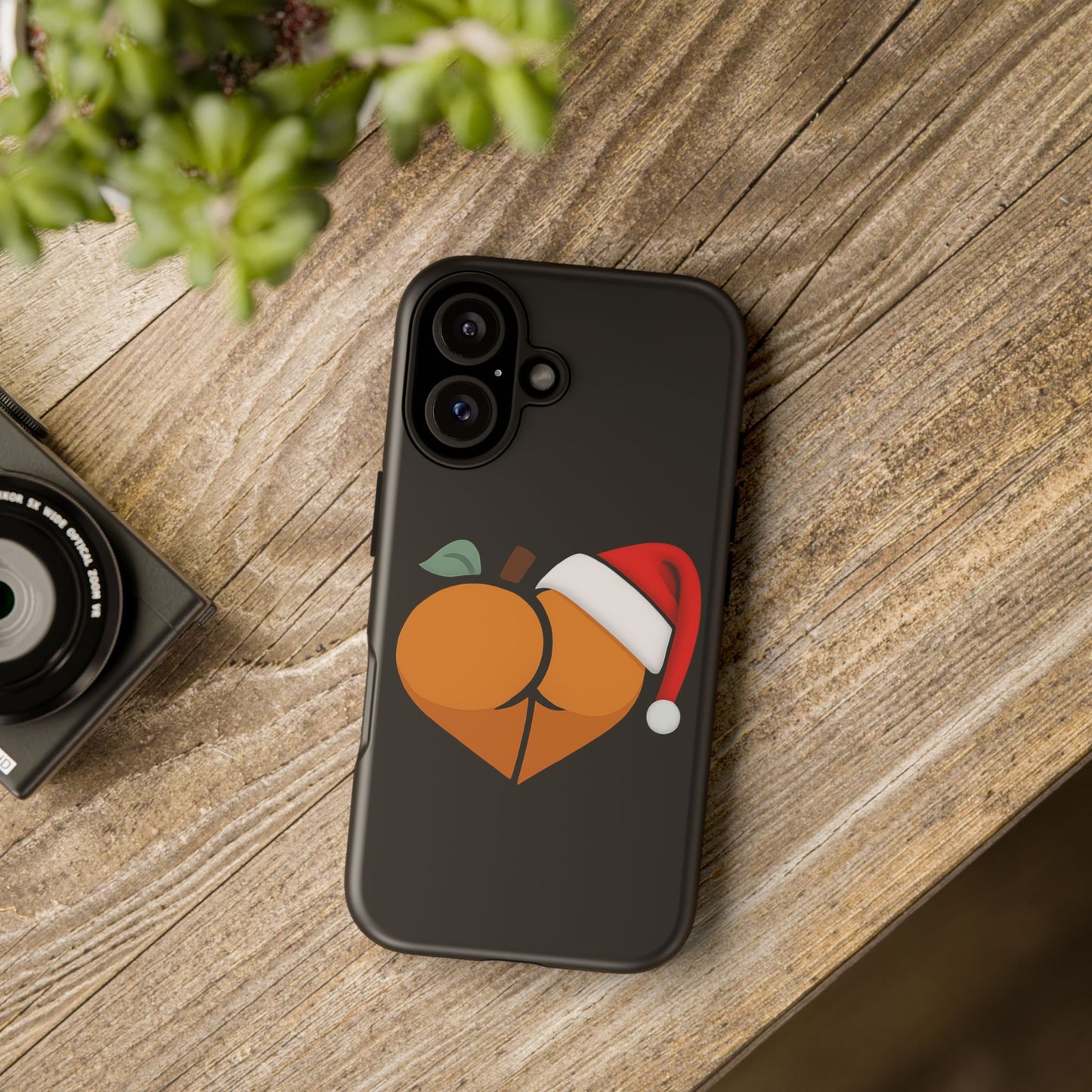 Christmas BBL Phone Case (Caramel)