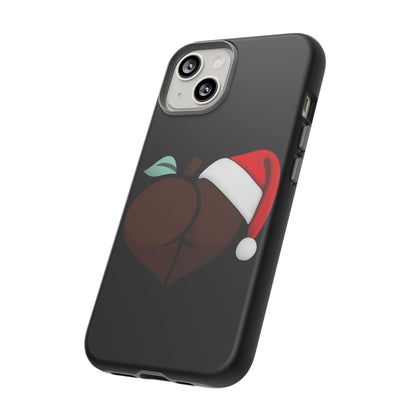 Christmas BBL Phone Case (Chocolate)