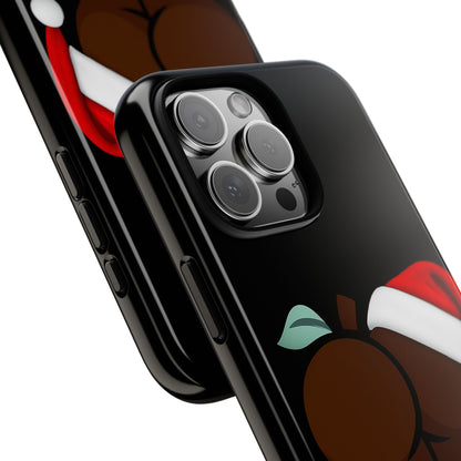 Christmas BBL Phone Case (Chocolate)