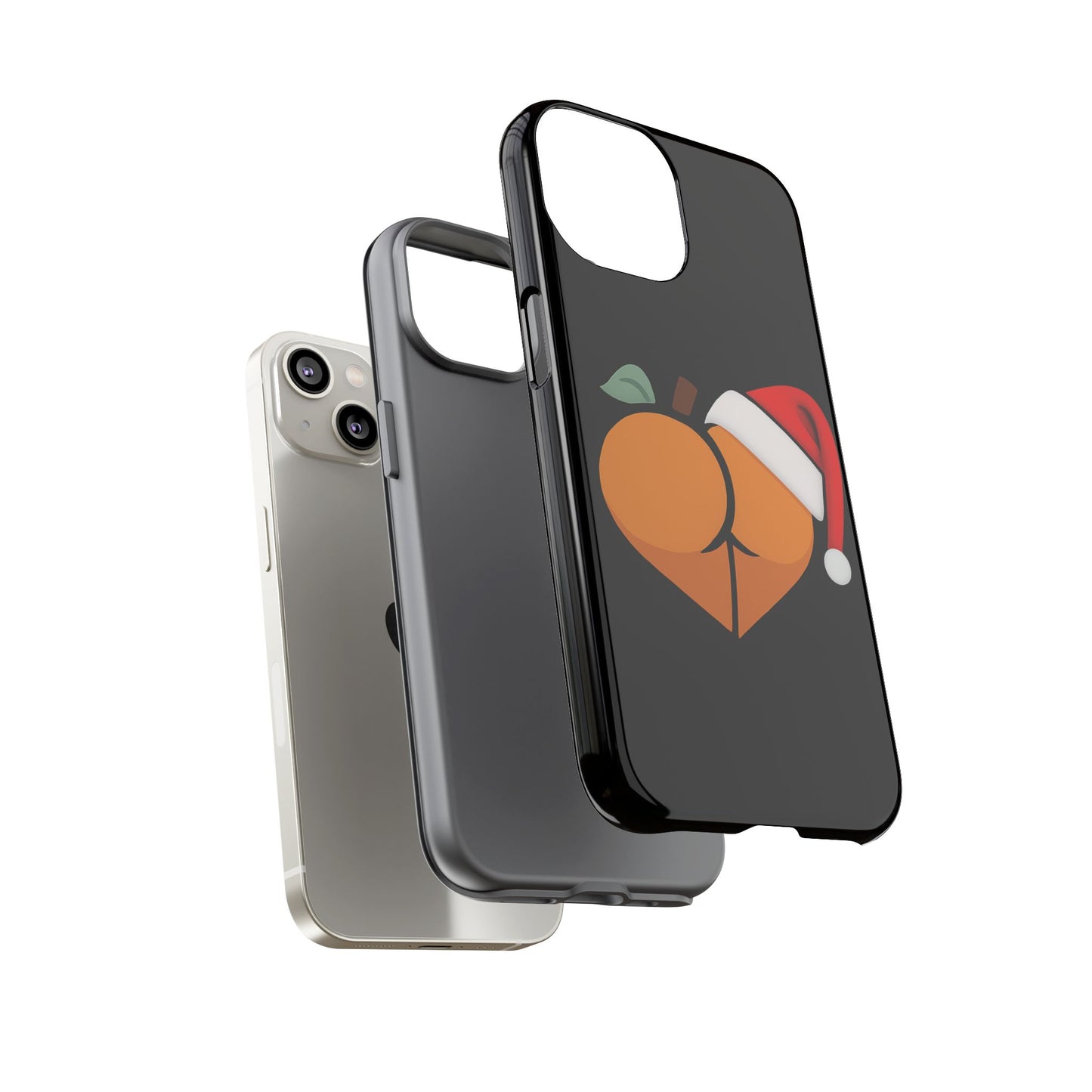 Christmas BBL Phone Case (Caramel)