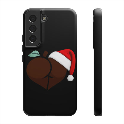 Christmas BBL Phone Case (Chocolate)
