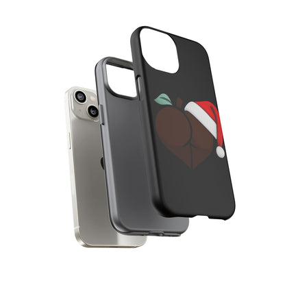 Christmas BBL Phone Case (Chocolate)