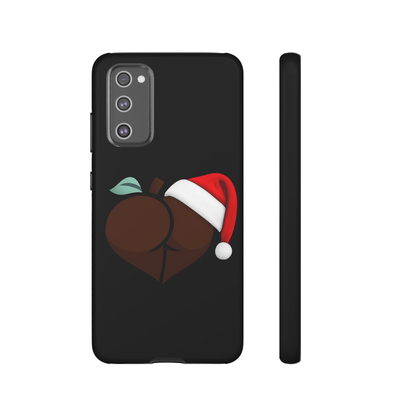 Christmas BBL Phone Case (Chocolate)