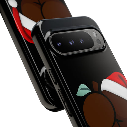 Christmas BBL Phone Case (Chocolate)