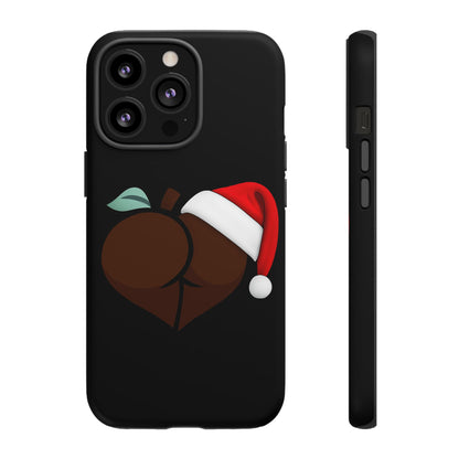 Christmas BBL Phone Case (Chocolate)