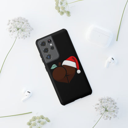 Christmas BBL Phone Case (Chocolate)