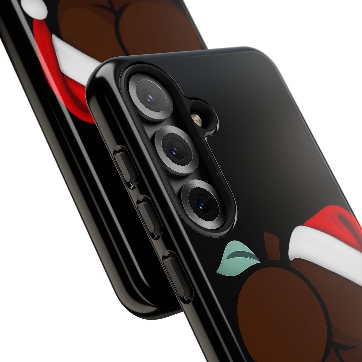 Christmas BBL Phone Case (Chocolate)