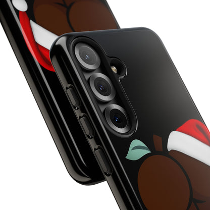 Christmas BBL Phone Case (Chocolate)