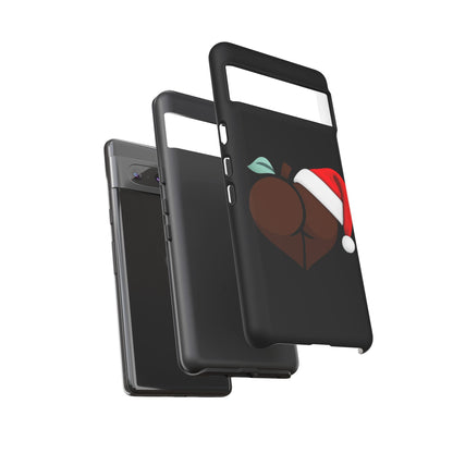 Christmas BBL Phone Case (Chocolate)