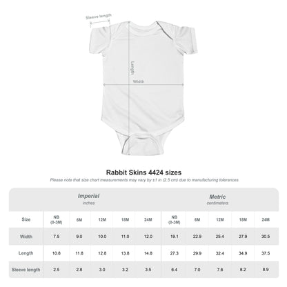 Christmas BBL Baby Bodysuit (Caramel) - "My Mommy Wants a Christmas BBL"