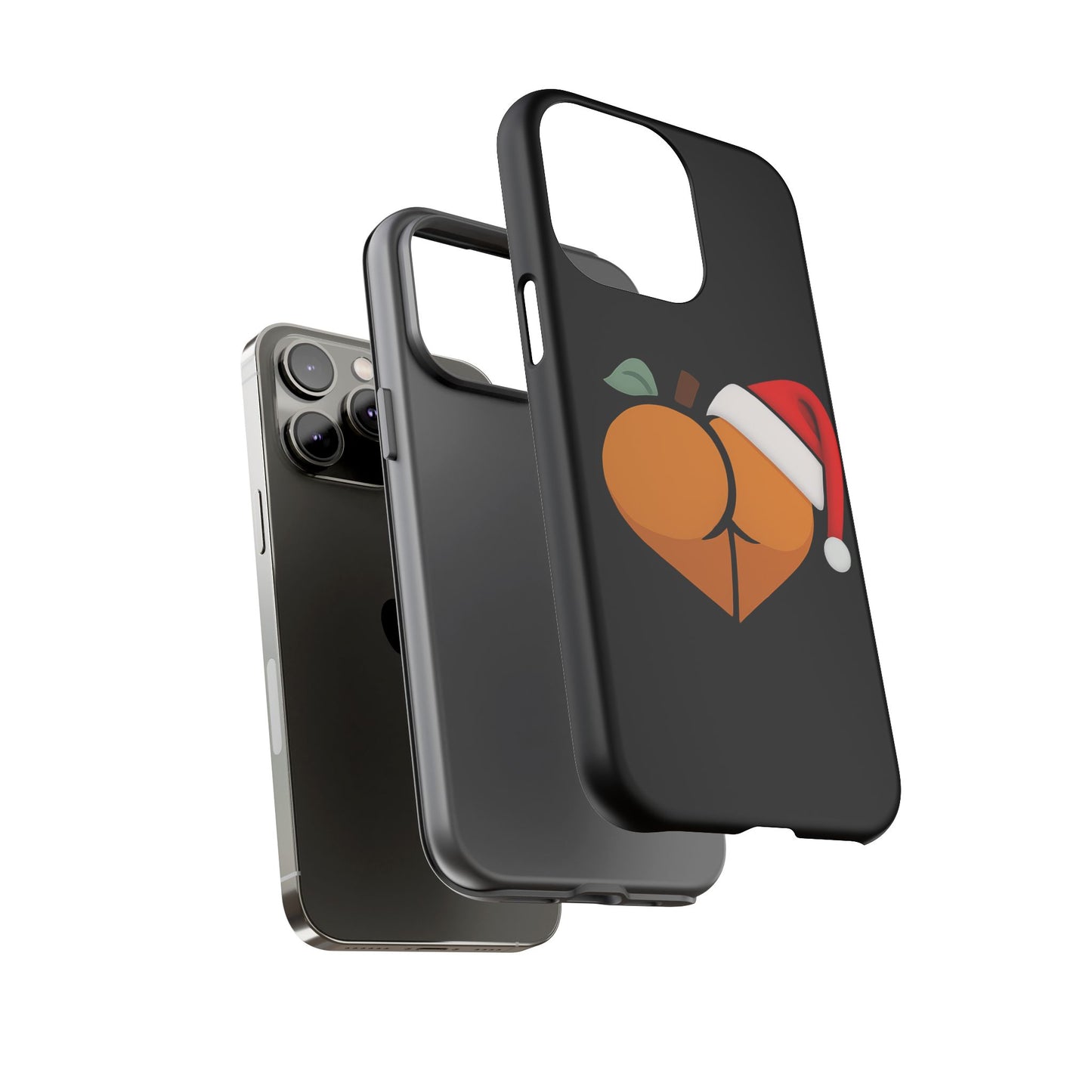 Christmas BBL Phone Case (Caramel)