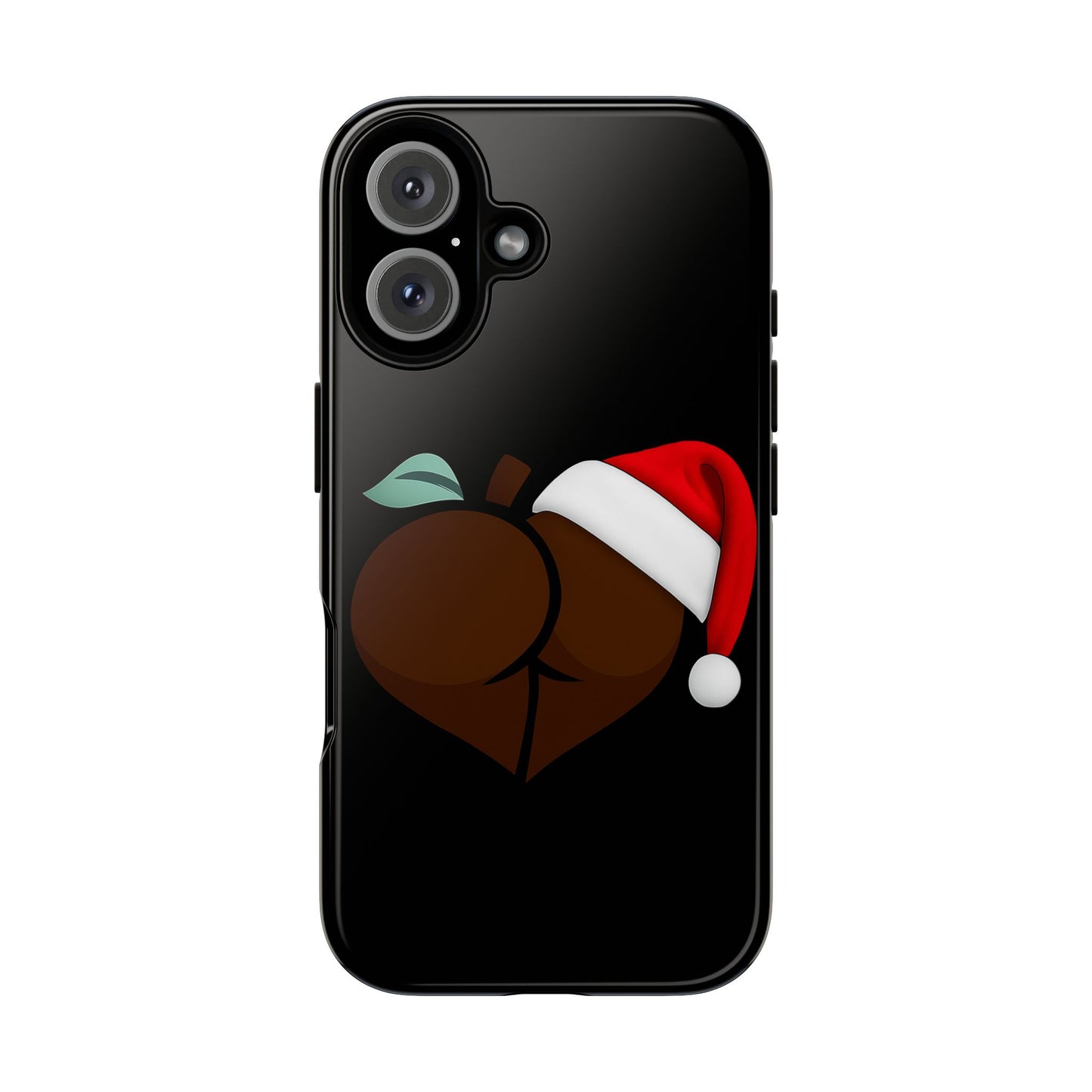 Christmas BBL Phone Case (Chocolate)