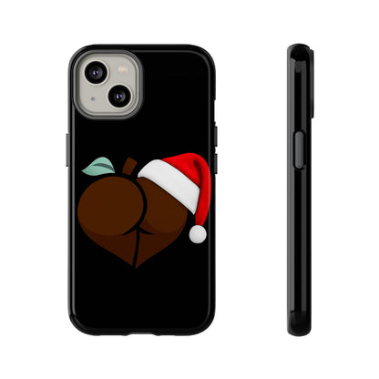 Christmas BBL Phone Case (Chocolate)