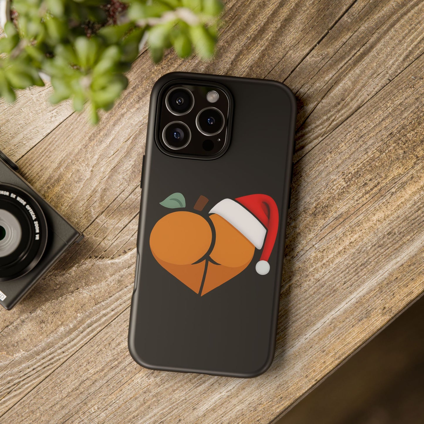 Christmas BBL Phone Case (Caramel)