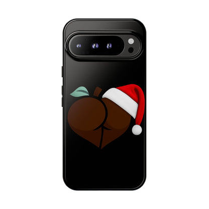 Christmas BBL Phone Case (Chocolate)