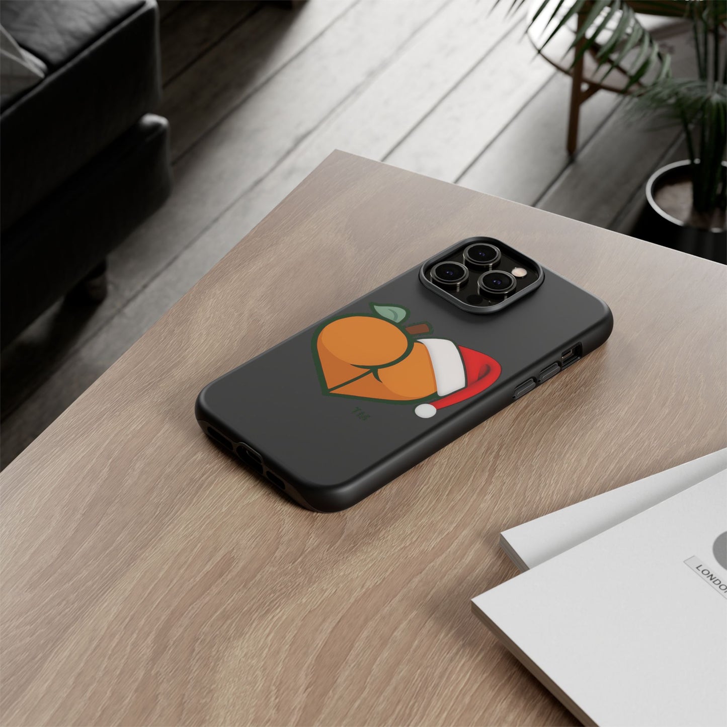 Christmas BBL Phone Case (Caramel)