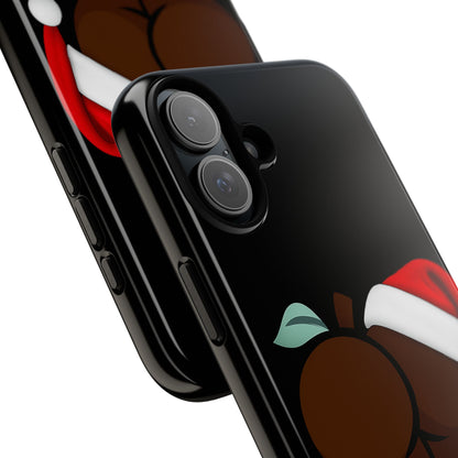Christmas BBL Phone Case (Chocolate)