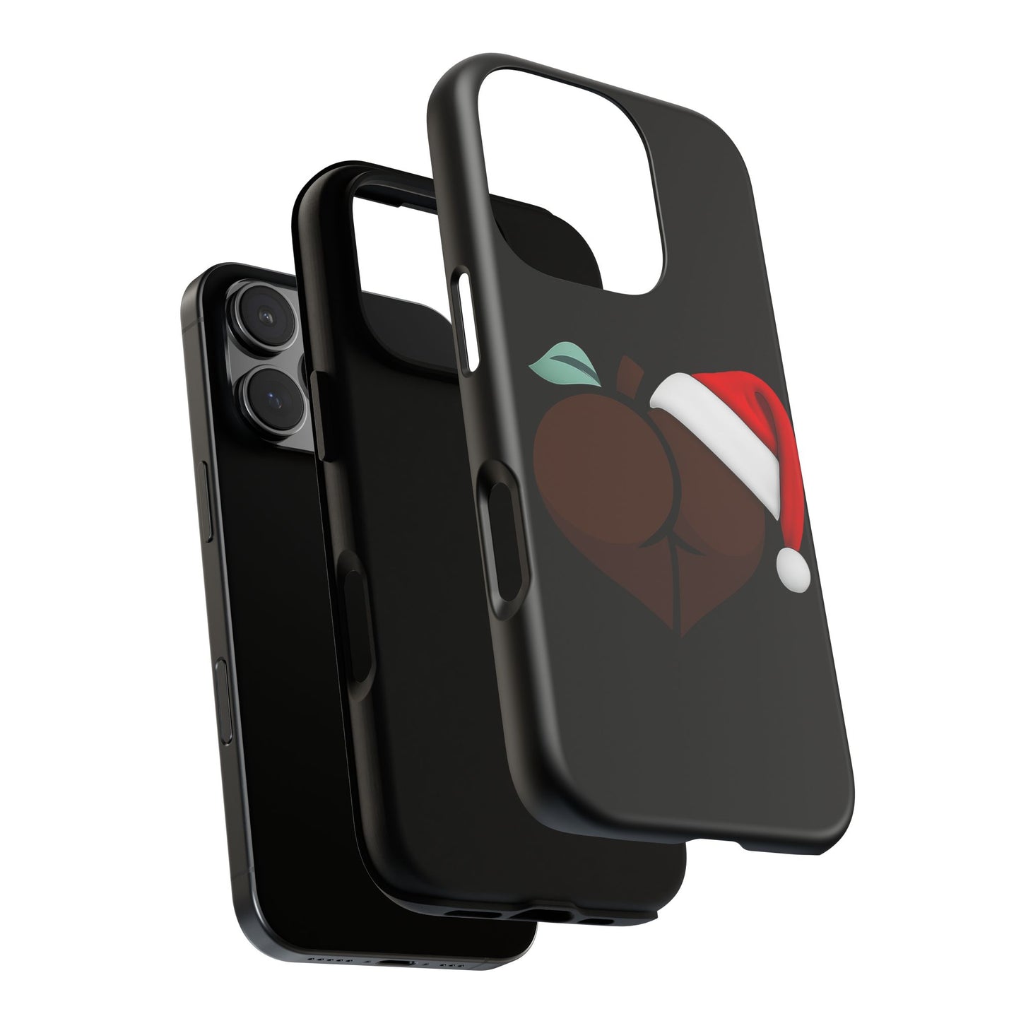 Christmas BBL Phone Case (Chocolate)