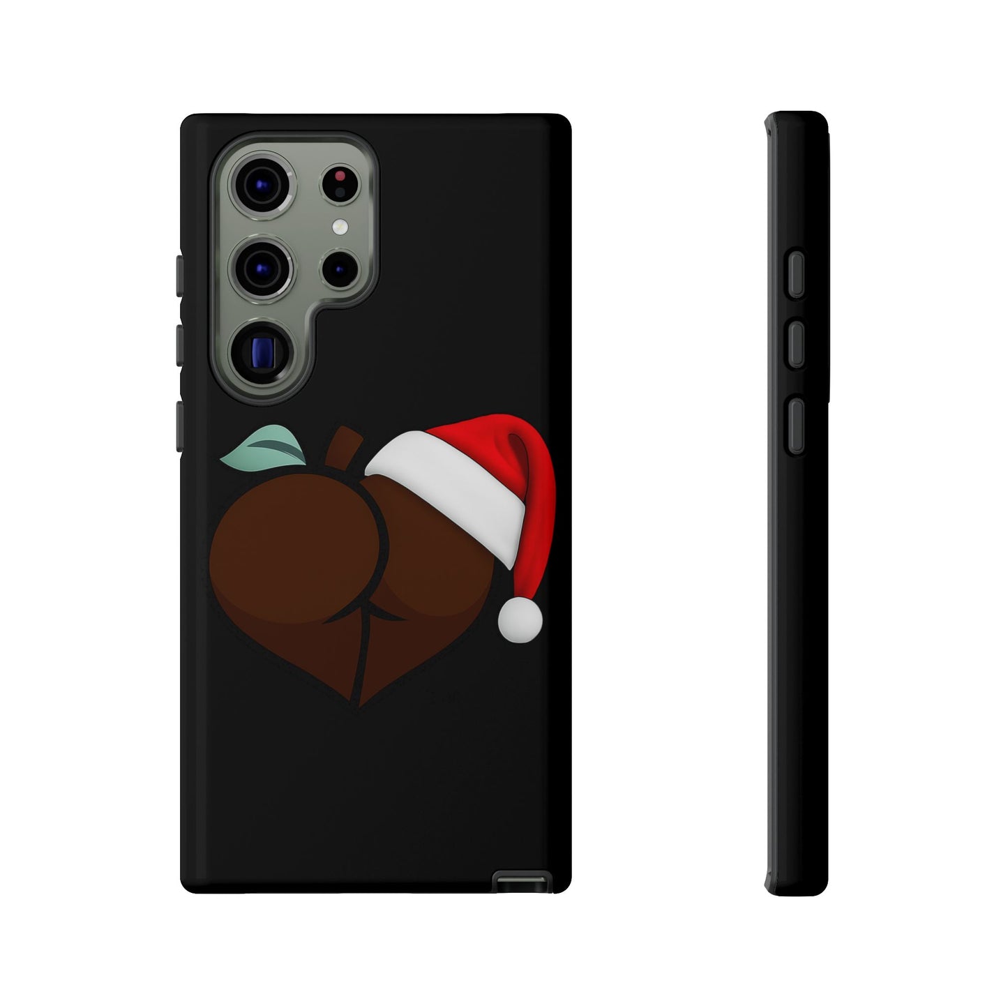 Christmas BBL Phone Case (Chocolate)