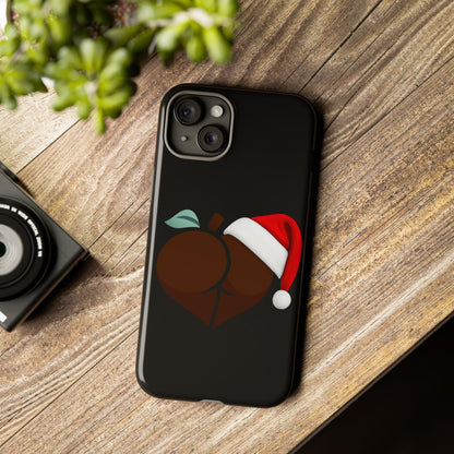 Christmas BBL Phone Case (Chocolate)