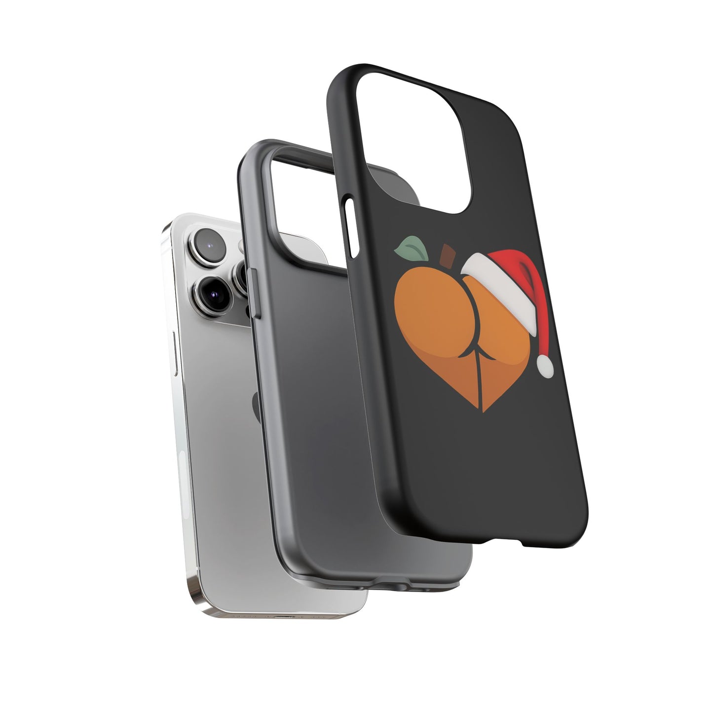 Christmas BBL Phone Case (Caramel)