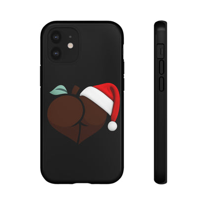 Christmas BBL Phone Case (Chocolate)