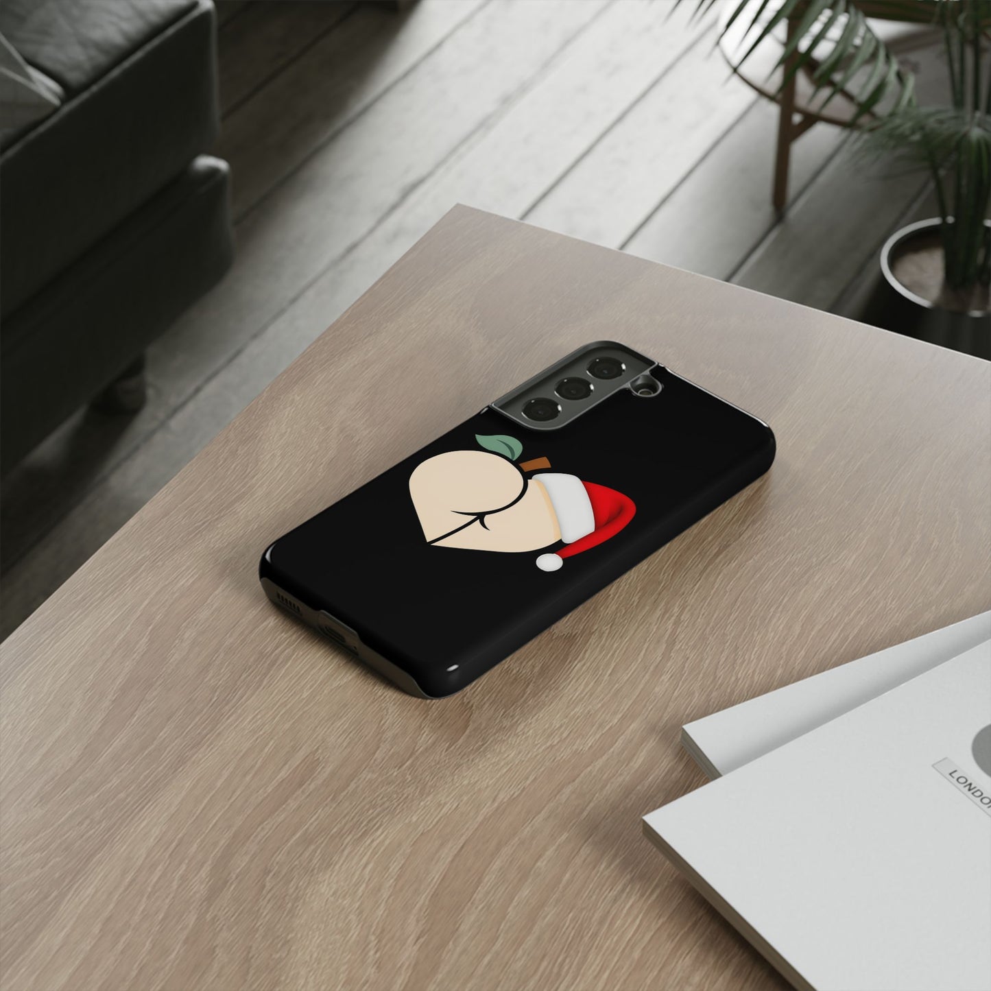 Christmas BBL Phone Case (Vanilla)