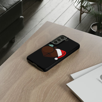 Christmas BBL Phone Case (Chocolate)